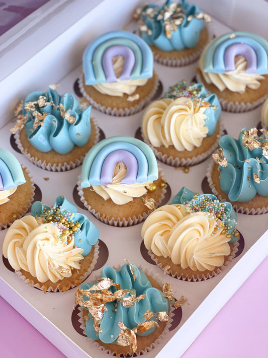 Pastel cupcakes