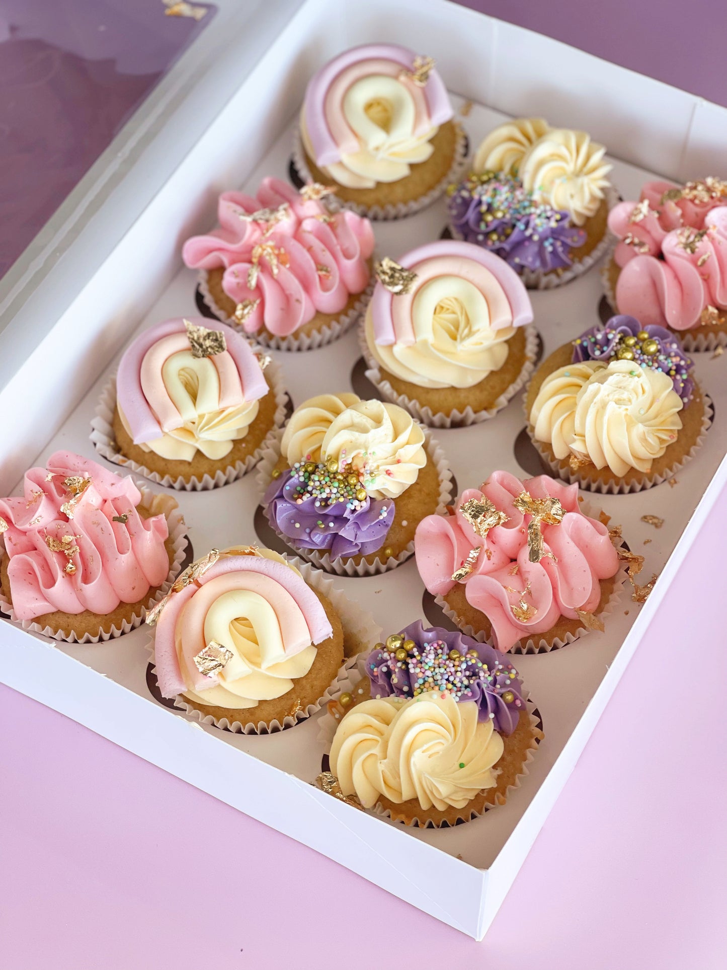 Pastels cupcakes